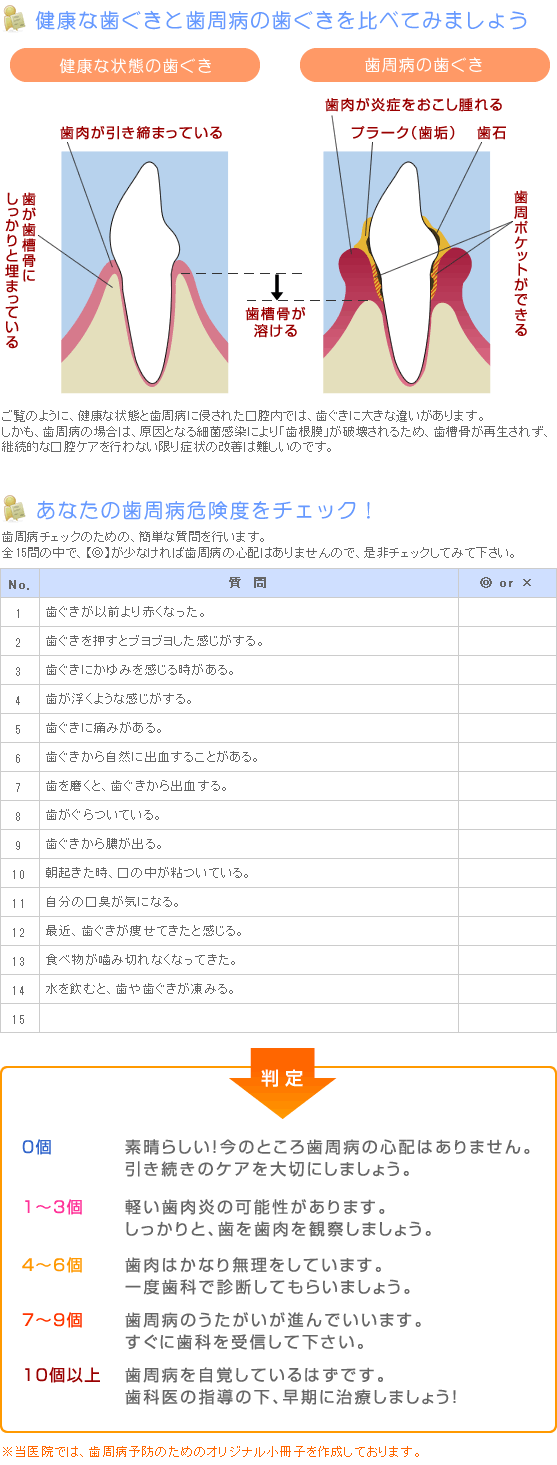 北九州市門司区のインプラント・審美歯科・予防歯科は白石歯科医院｜予防歯科のご案内